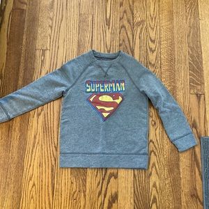 Abercrombie; boys size 5/6; Superman sweatshirt